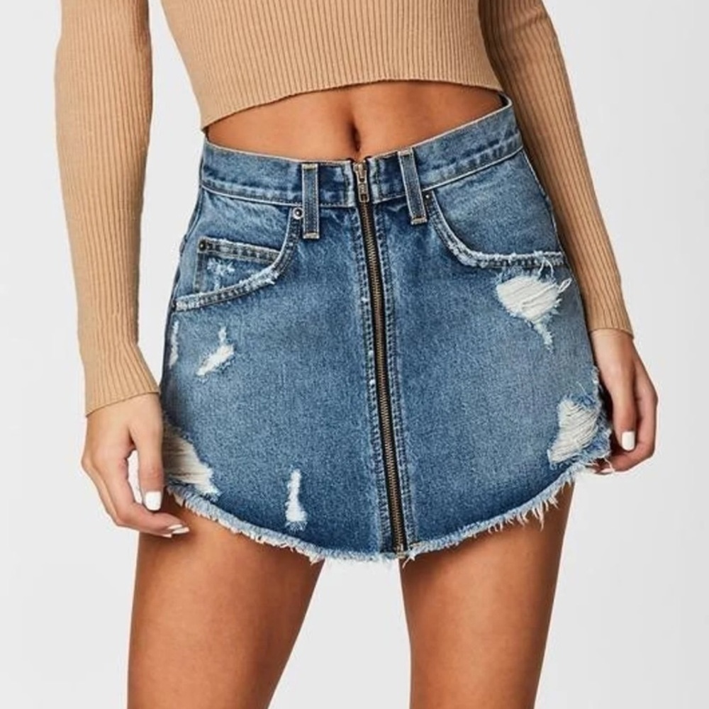 Carmar Beatrice Denim Skirt